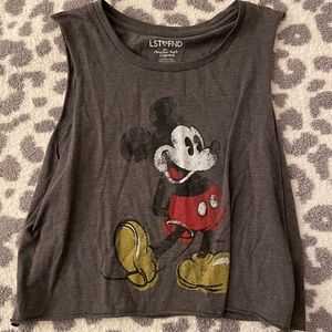 American Eagle Mickey Cropped Tank
